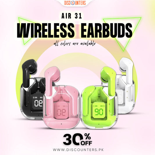 Air 31 TWS Transparent Earbuds
